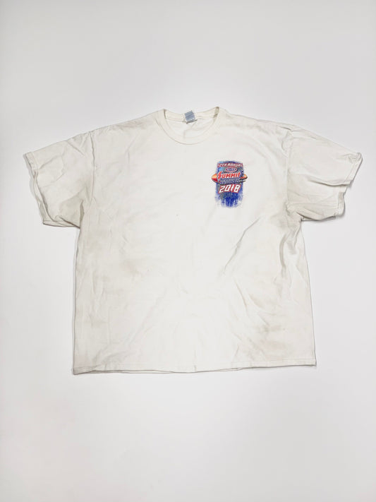 Vintage 12th Annual NHRA Nascar Tee White