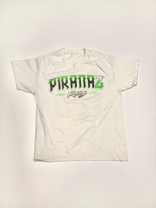 Vintage Piranaz Nascar Tee White