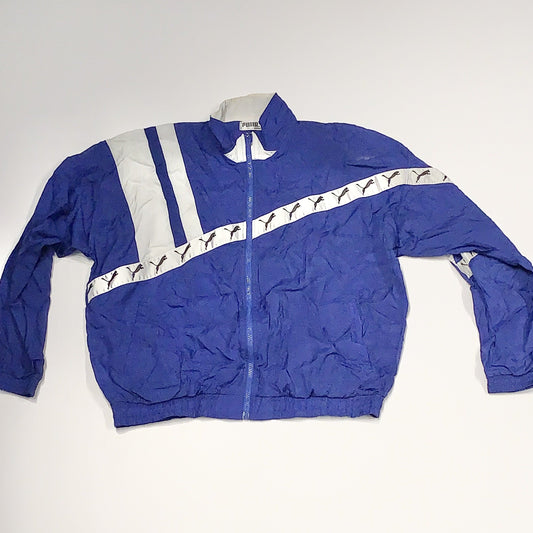 Vintage Puma Track Jacket Blue
