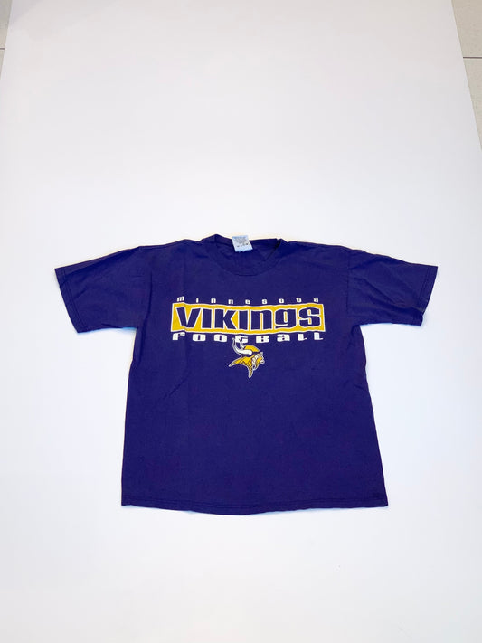 Vintage Minnesota Vikings Tee Purple