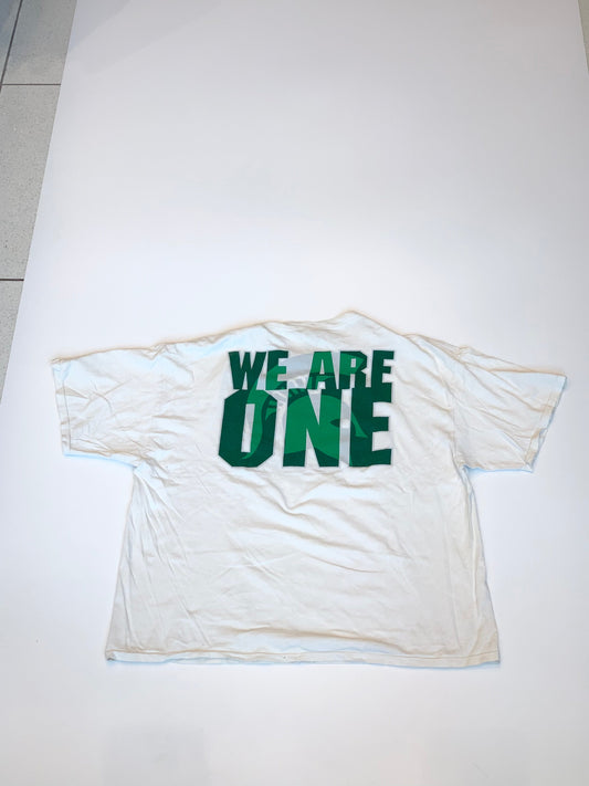 Vintage Spartan Football Tee White