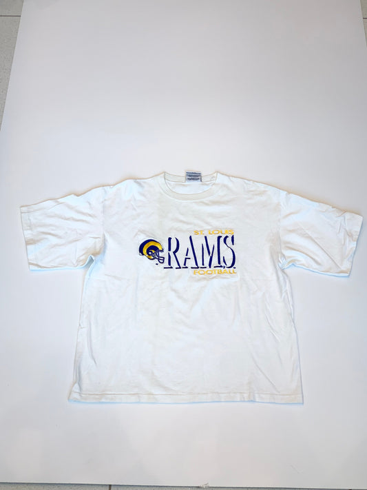Vintage St.Louis Rams Tee White