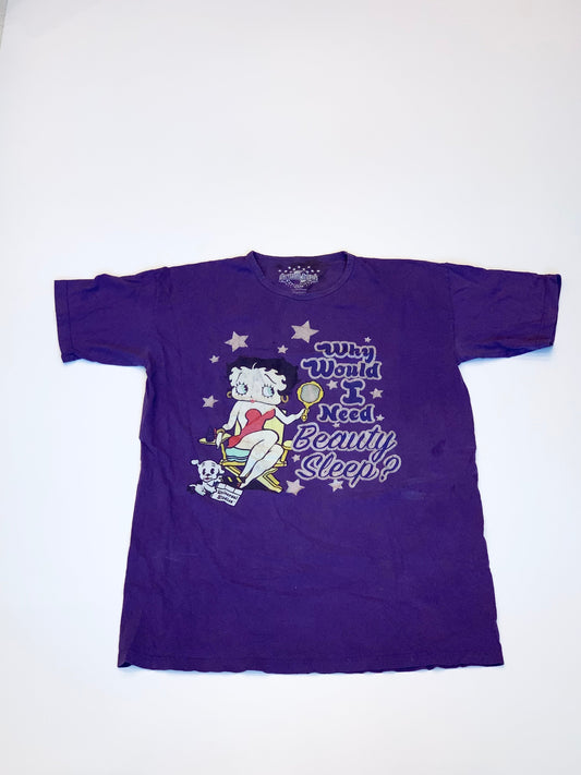 Vintage Betty Boop Tee Purple