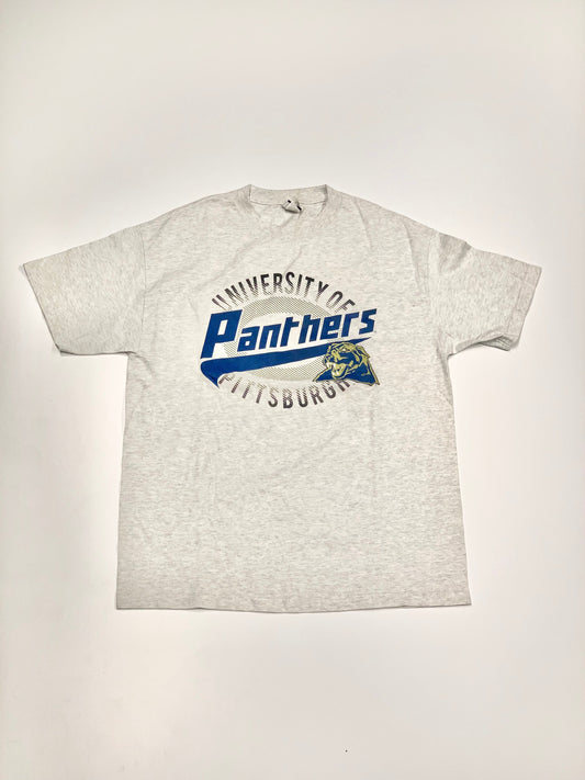 Vintage Pittsburgh Panthers University Tee Grey