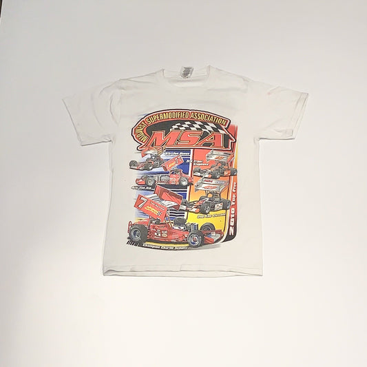 Vintage MSA Nascar Tee White