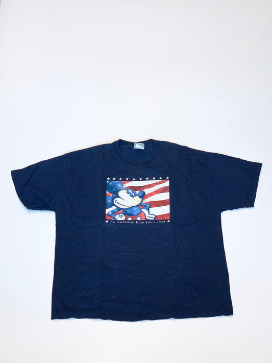 Vintage American Mickey Mouse Tee Navy