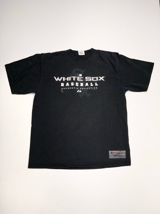 Vintage White Sox Baseball Tee Black