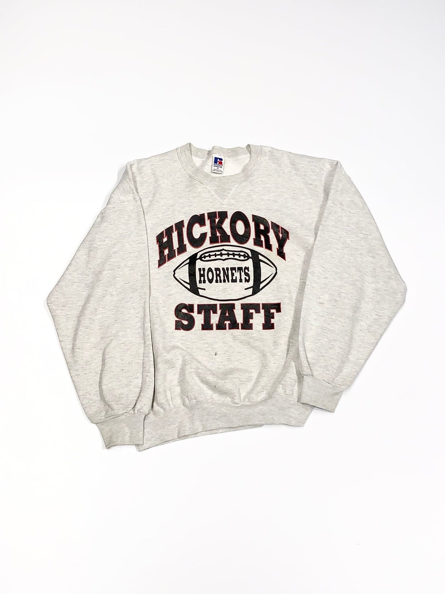 Vintage Hickory Hornets State Crewneck Sweater Grey