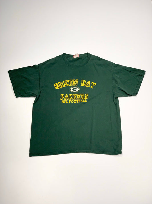 Vintage Green Bay Packers NFL Football Tee Green