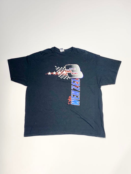 Vintage Dylan Wenzel Nascar Tee Black