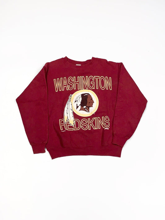 Vintage Washington Redskins Crewneck Sweater Red