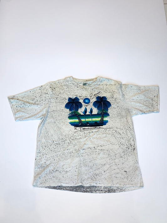 Vintage Dominican Republic Tee Cream