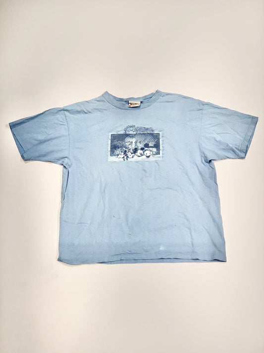 Vintage Disney The Gang Is All Here Tee Blue