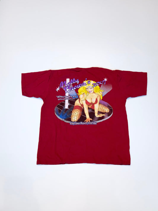 Vintage Molly Browns Tee Red