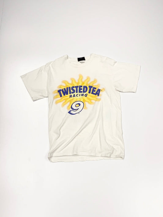 Vintage Twisted Tea Nascar Tee White