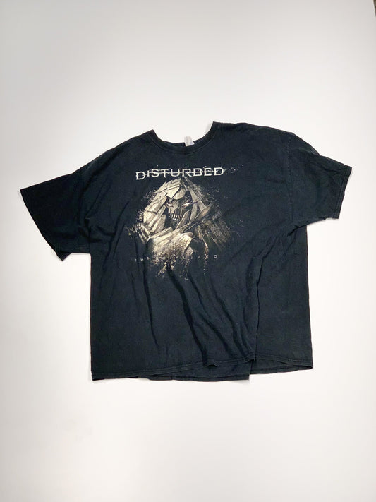 Vintage Disturbed Band Tee Black