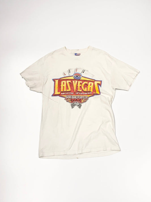 Vintage Las Vegas Motor Speedway Nascar Tee White