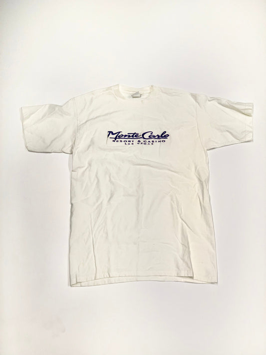 Vintage Monte Carlo Resort & Casino Tee White