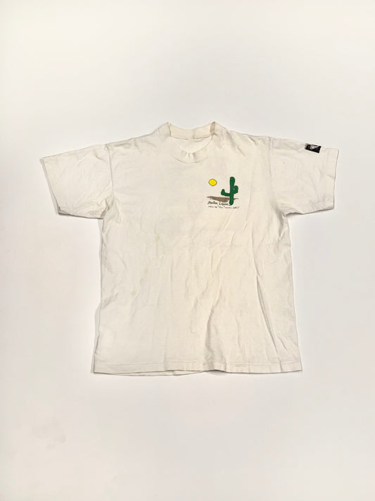 Vintage Senor Lopez Adios Airlines Tee White