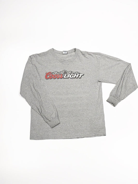 Vintage Coors Light Tee Grey