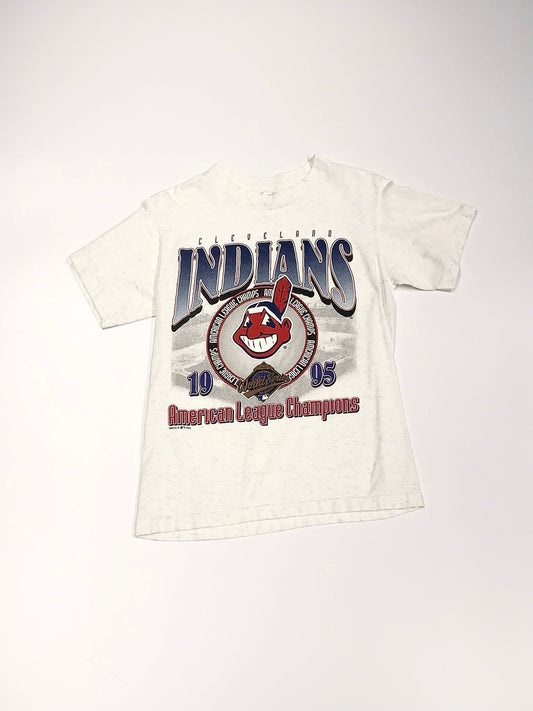 Vintage Cleveland Indians World Series Tee White