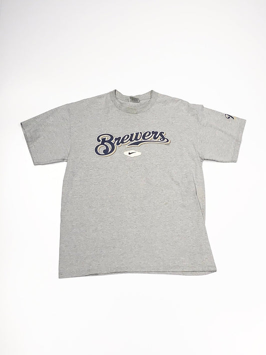Vintage Brewers Nike Tee Grey