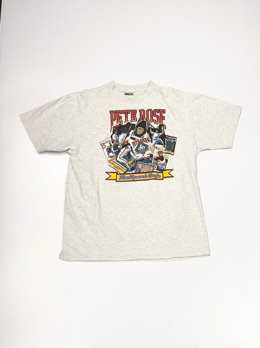 Vintage Pete Rose Sport Tee Grey