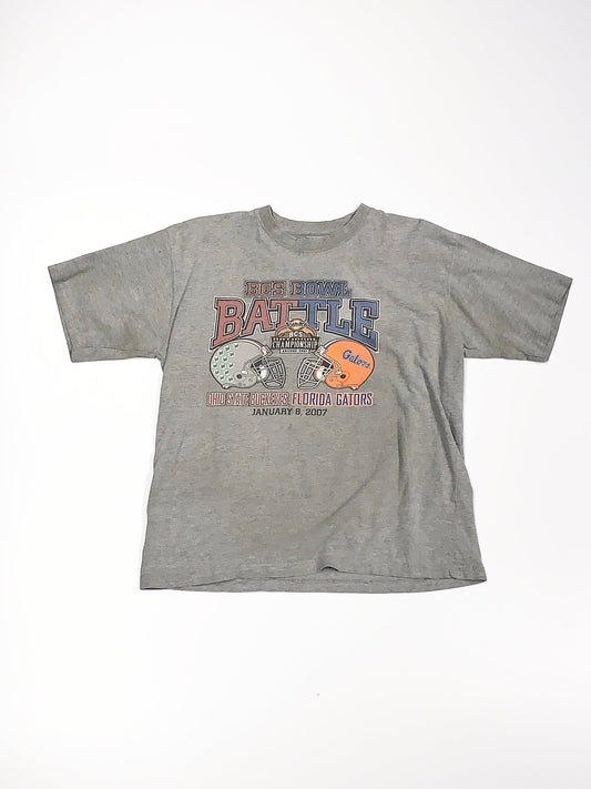 Vintage BCS Bowl Battle Championship Tee Grey