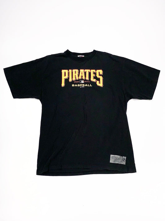 Vintage Pirates Baseball Tee Black