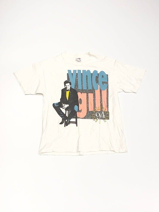 Vince Gill 94 Tee White