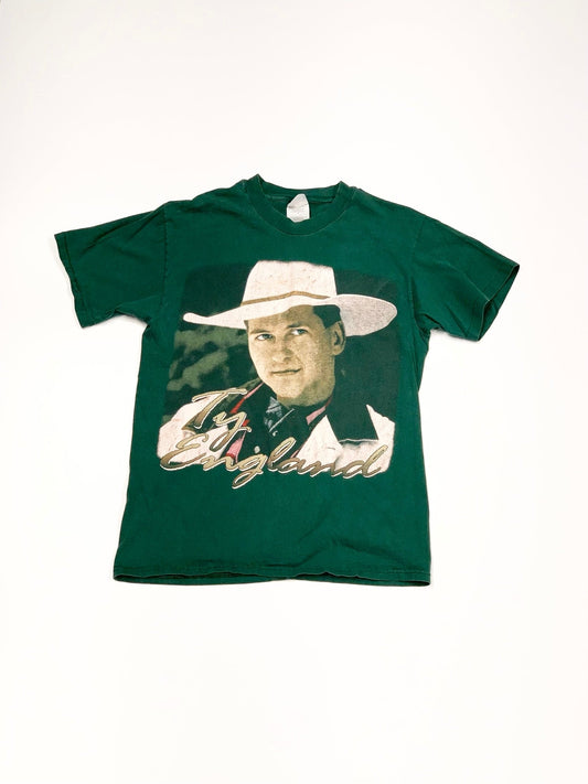 Vintage Ty England Tee Green