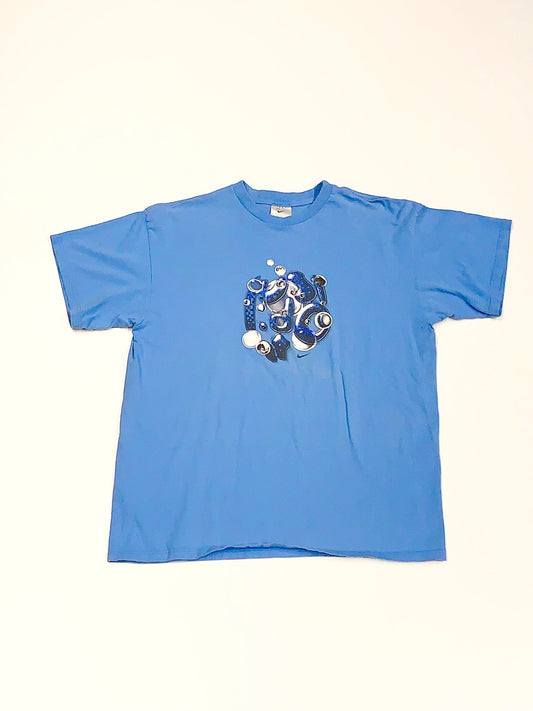 Vintage Liquid Nike Tee Blue