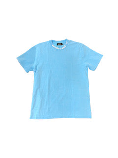 Hotbox Neck Logo Vintage Tee Blue