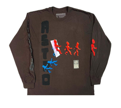 Astroworld Festival ‘21 Otherside Longsleeve Brown