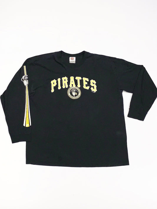 Vintage MLB Pirates Long Sleeve Tee Black