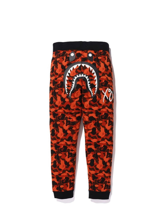 BAPE x XO Camo Shark Slim Sweat Pants