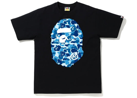 BAPE ABC Big Ape Head Tee Black/Blue