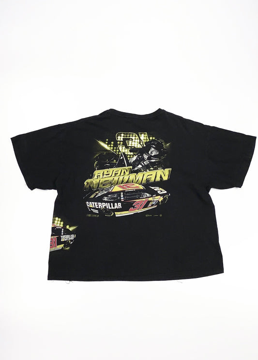 Vintage Ryan Newman Nascar Tee Black/Yellow