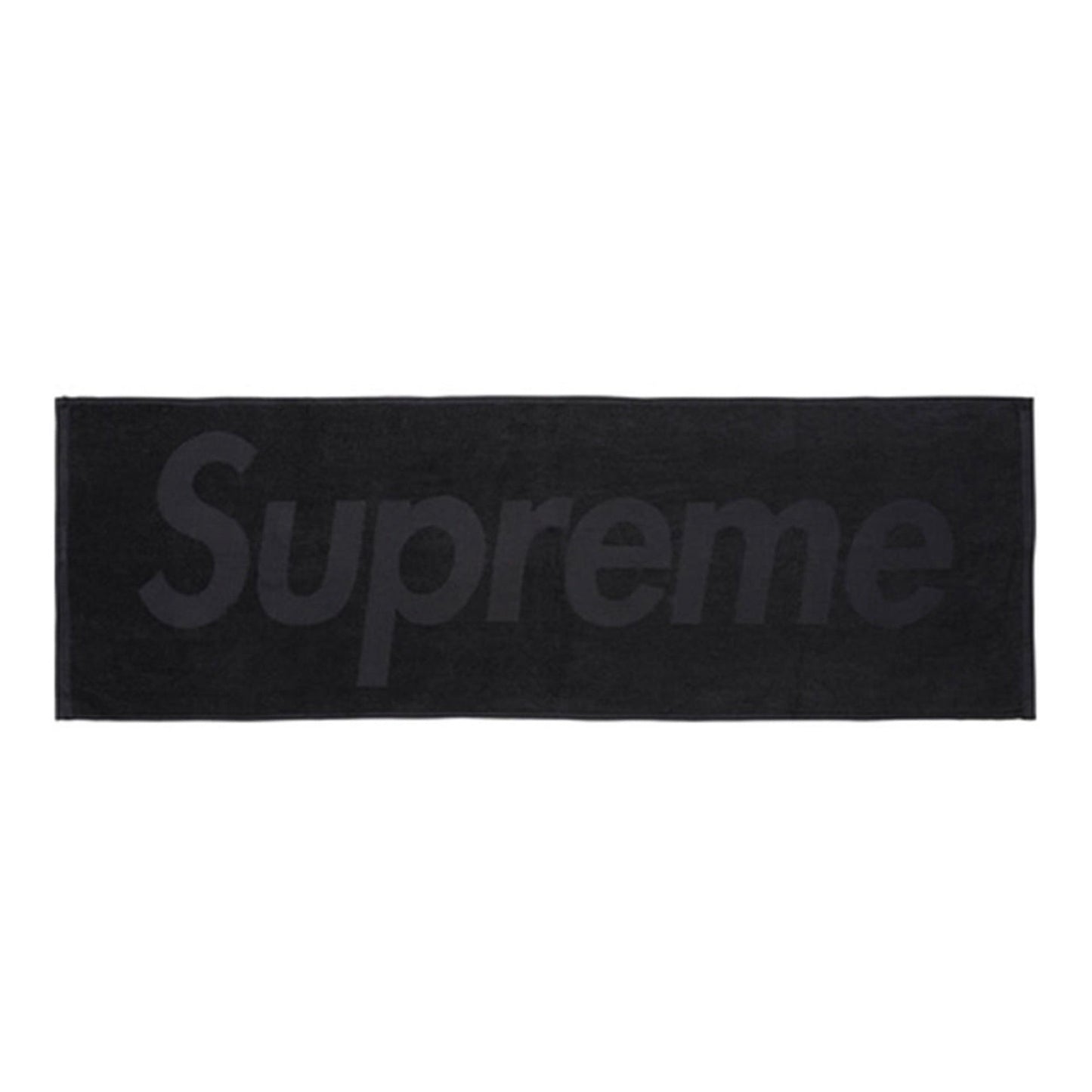 Supreme Terry Logo Hand Towel (Black)