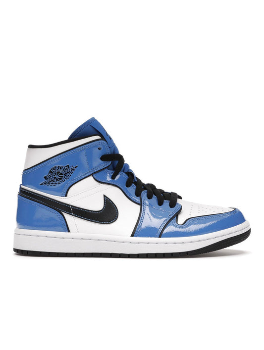 Jordan 1 Mid Signal Blue