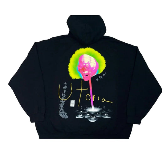 Astroworld Festival 2021 Lollipop Utopia Hoodie Black