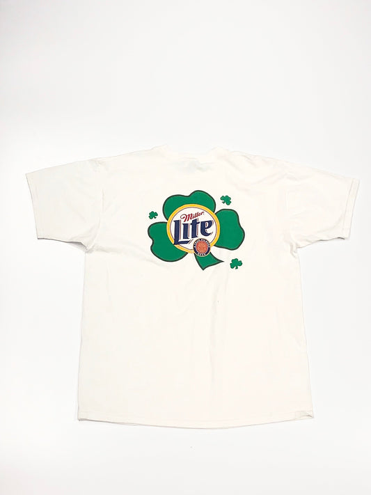 Vintage Miller Lite Tee White