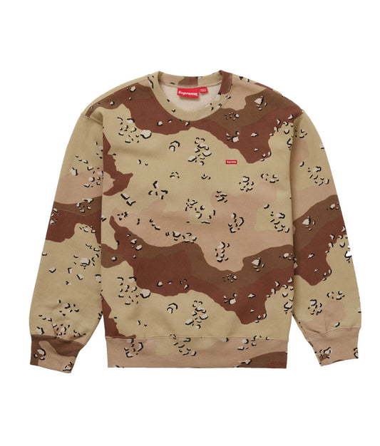 Supreme Small Box Crewneck (FW20) Chocolate Chip Camo