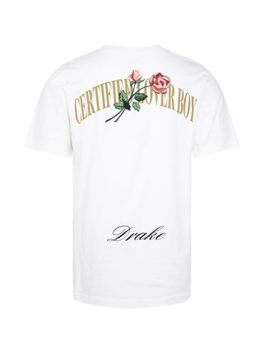 Nike x Drake Certified Lover Boy Rose T-Shirt White