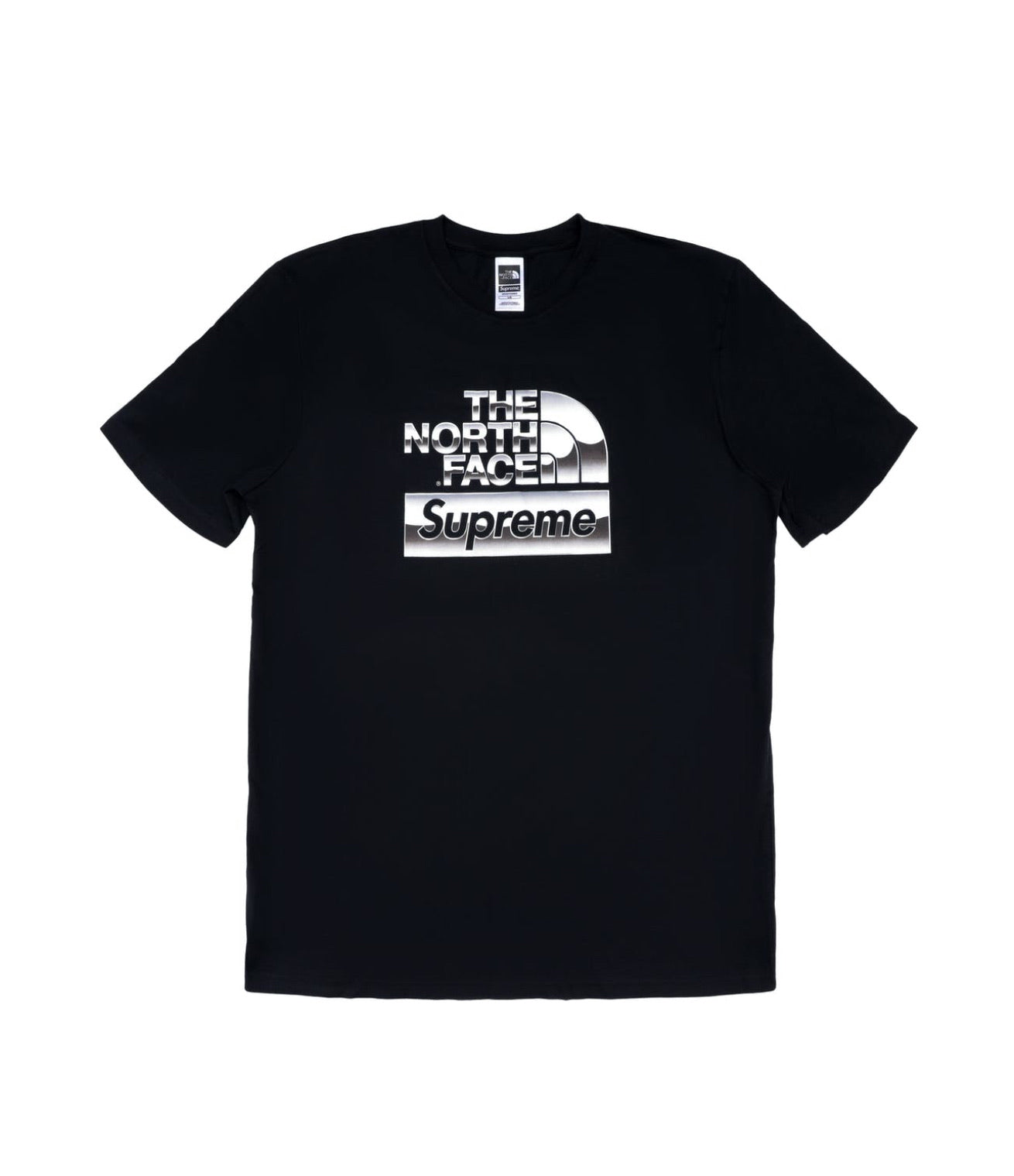 Supreme The North Face Metallic Logo T-Shirt Black