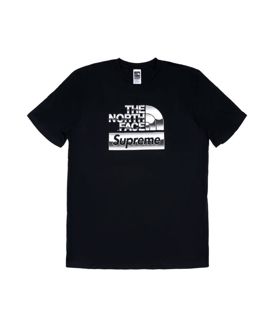 Supreme The North Face Metallic Logo T-Shirt Black