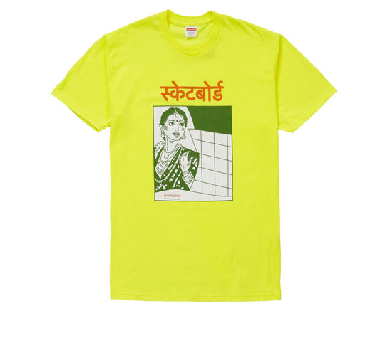 Supreme Bombay Tee Bright Yellow