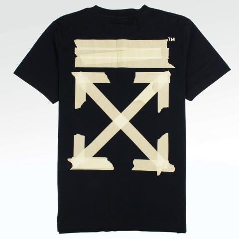 Off-White Tape T-Shirt (Black)