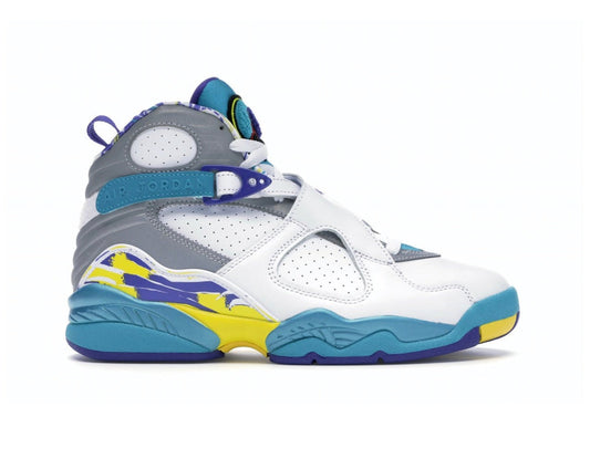 Jordan 8 Retro White Aqua 2019 (W)
