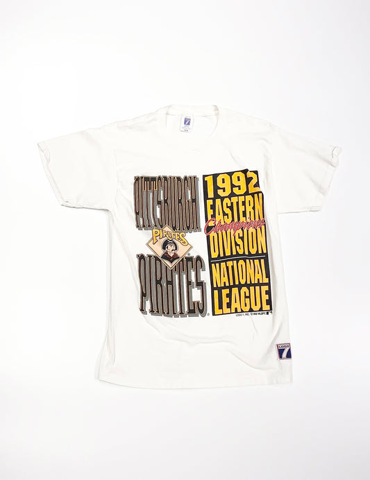 Vintage MLB Pirates Tee White/Black/Yellow